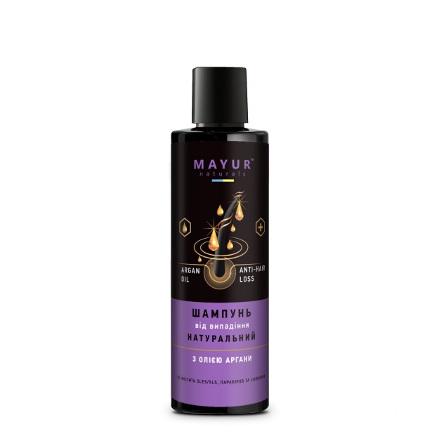 naturalny szampon z olejkiem arganowym