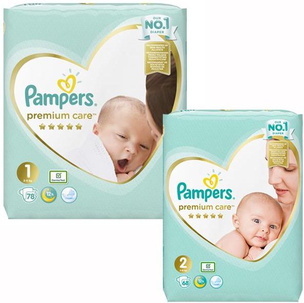 ceneo pampers premium care rozmiar 1