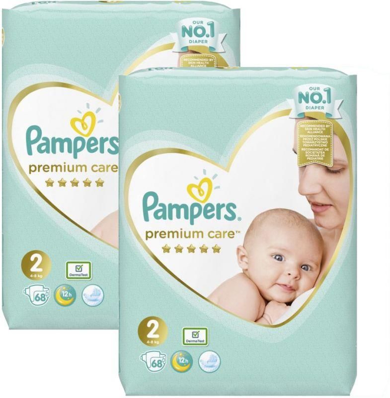 pampers premium care rozmiar 2 mini 4-8 kg 68 szt