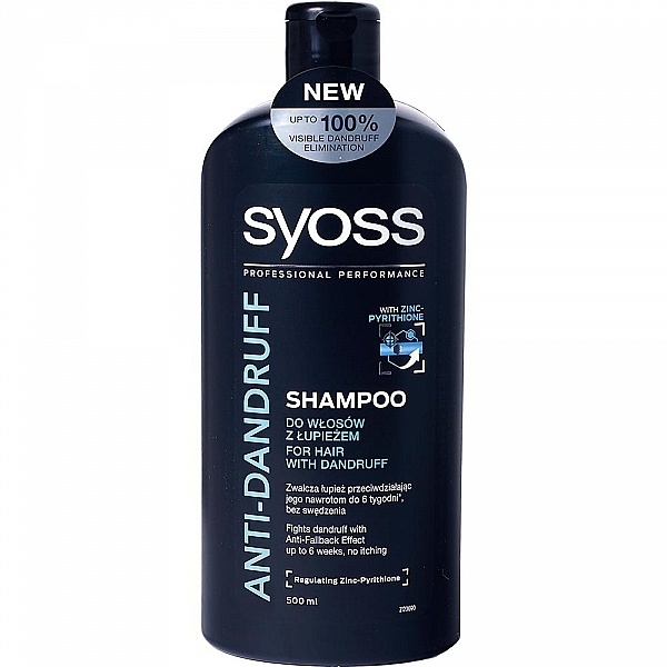 szampon do włosów syoss anti-dandruff