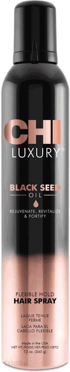 black seed oil hair spray elastyczny lakier do włosów opinie