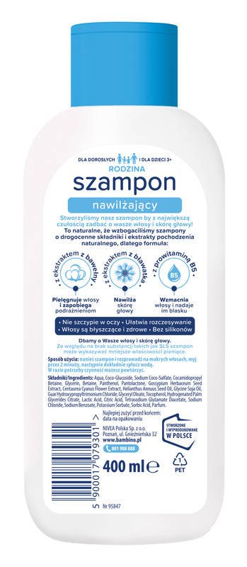 bambino szampon skład