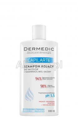 dermedic capilarte szampon wzmacniający przeciwko wypadaniu włosów skład
