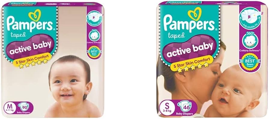 cena pampers active baby-ry 4