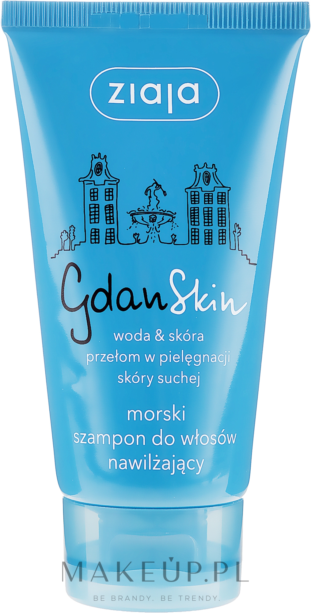 ziaja gdanskin morski szampon do włosów nawilżający