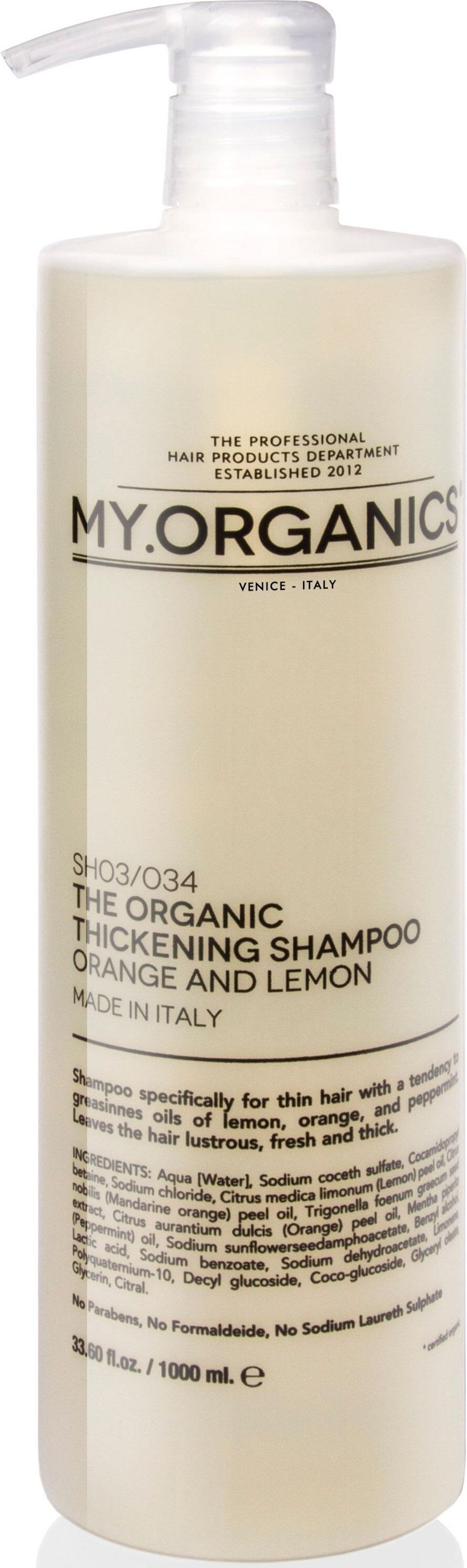 my organics szampon przeciw wypadaniu