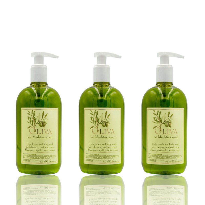 hotelarstwo zestaw szampon żel balsam oliva