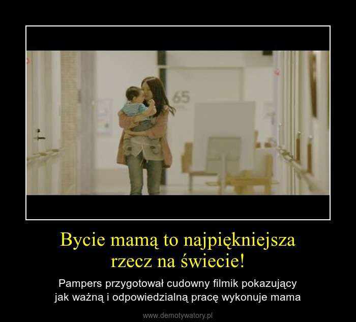 być mama pampers film