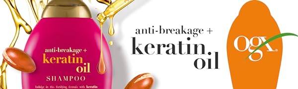 anti breakage keratin oil szampon