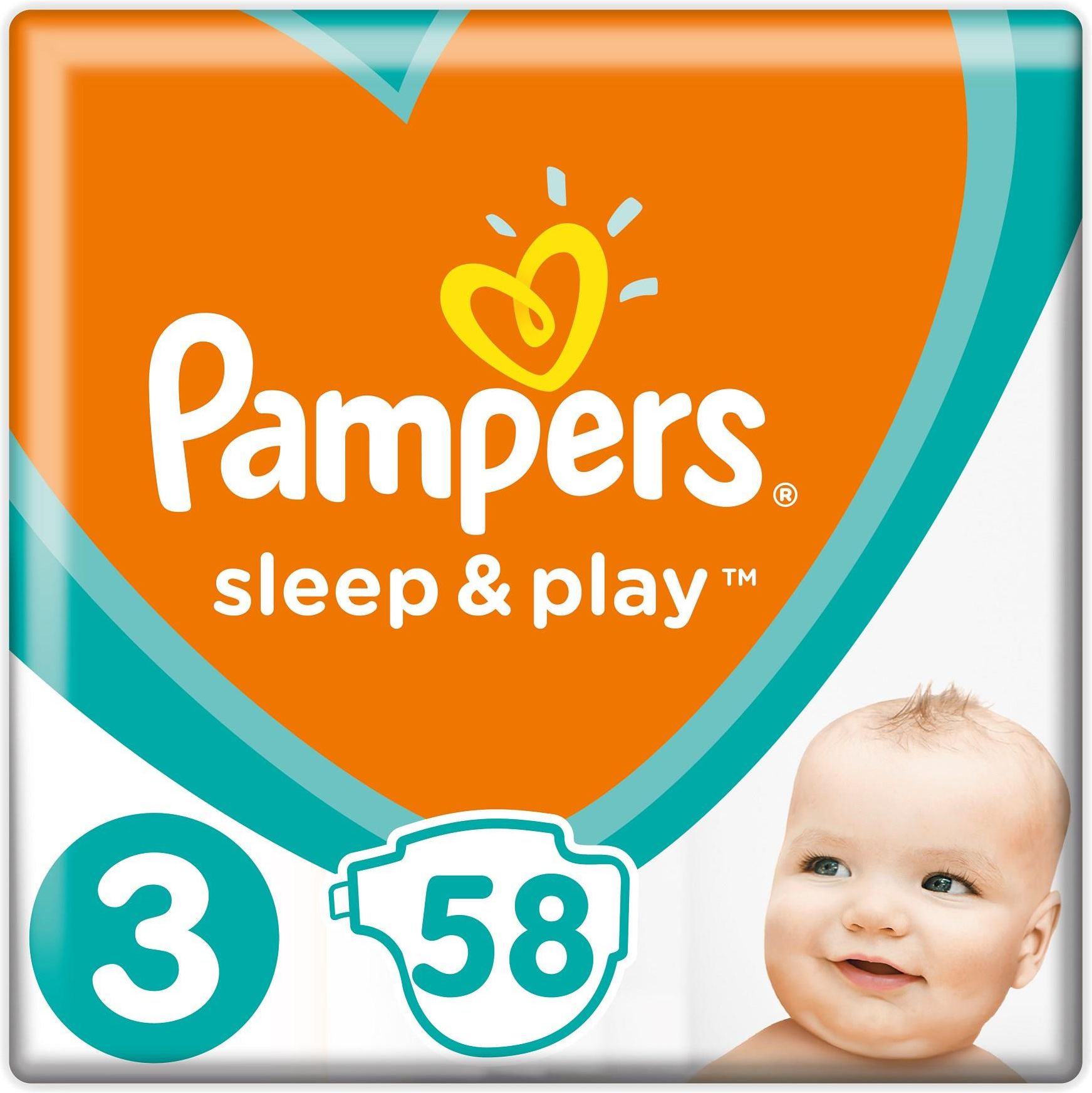 netto pieluchy pampers 3 sleep play