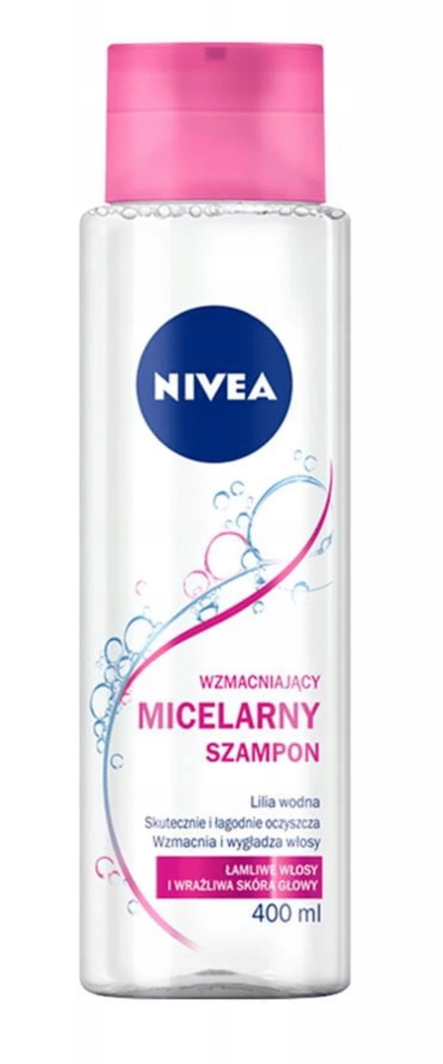 nivea szampon micelarny lilia