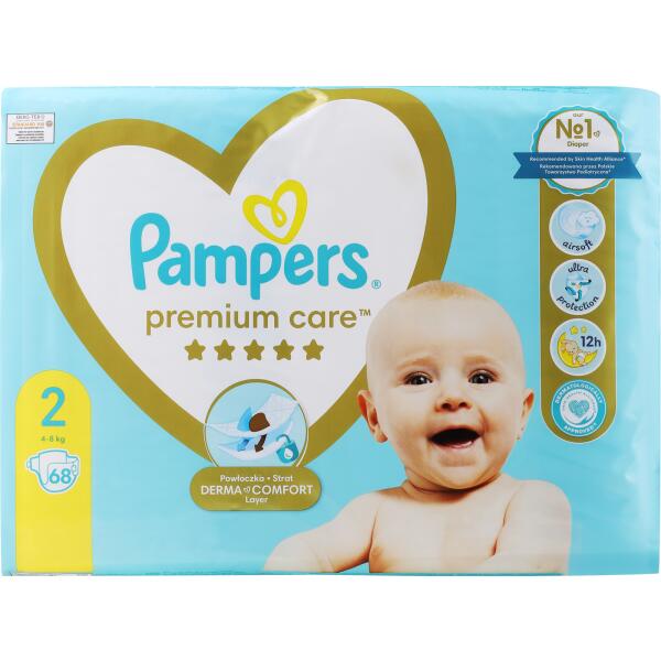 pampers 2 premium care 68