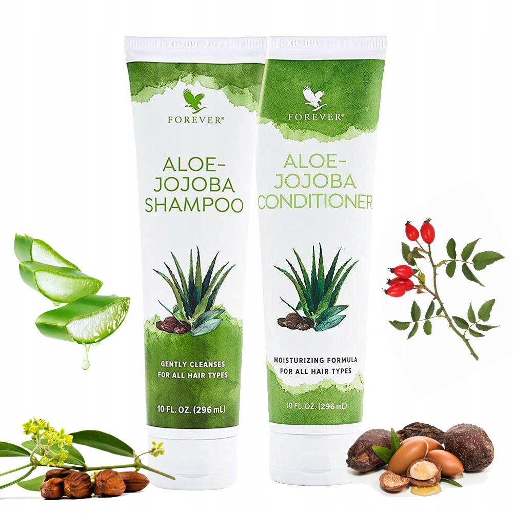 szampon i odżywka aloe-jojoba forever