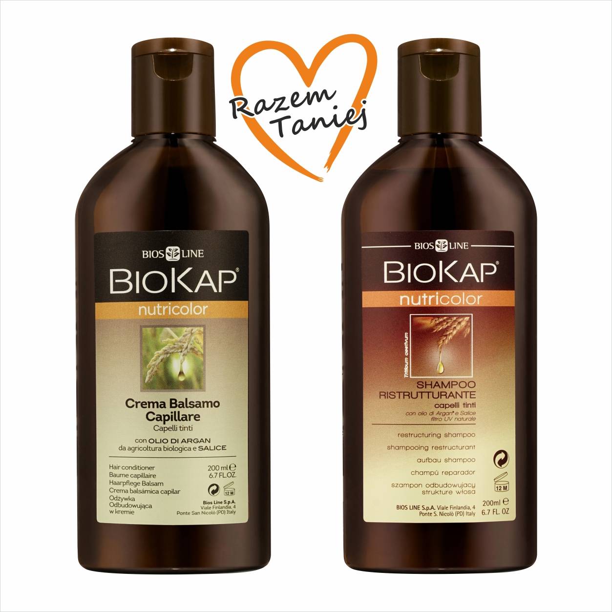 szampon i odżywka bioq