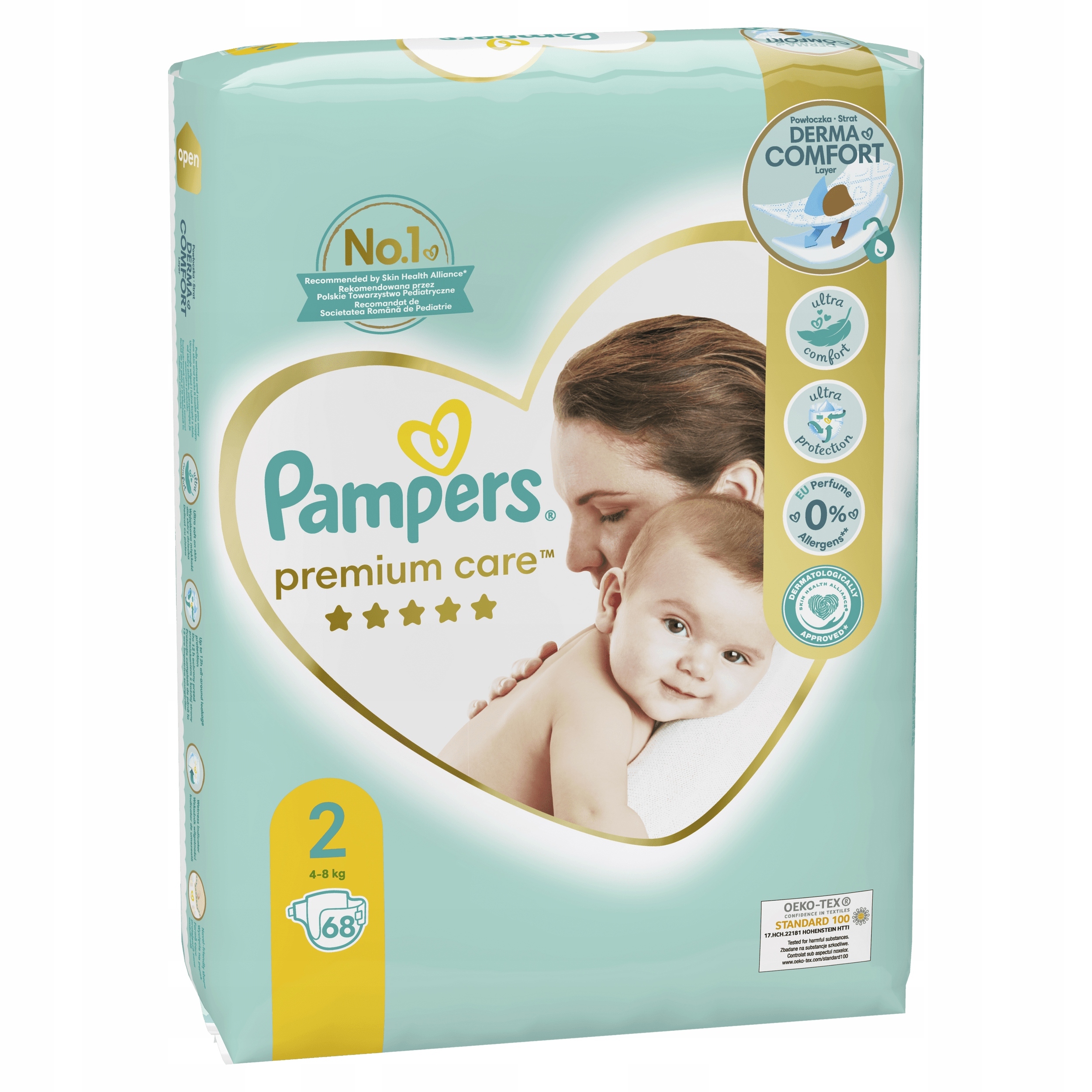 pampers premium care 2 mini 68 pieluszek