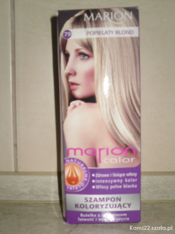 marion szampon koloryzujący 79 popielaty blond