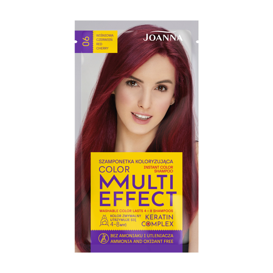 joanna multi effect color keratin complex szampone 6720118423 szamponetka wizaż