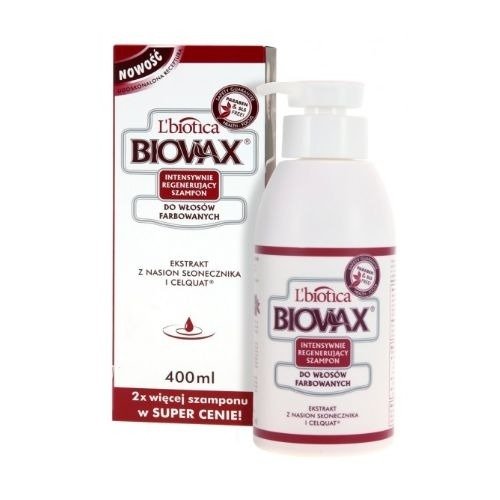 wycifany biovax szampon do włosów farbowanych