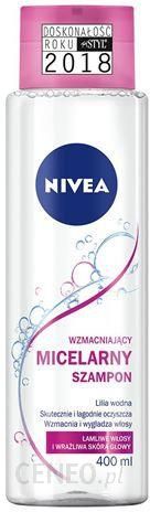 nivea wzmacniający szampon micelarny wzbogacony o lilię wodną