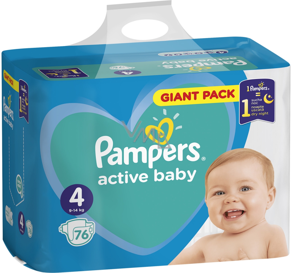 pampers active baby 4 maxi 76