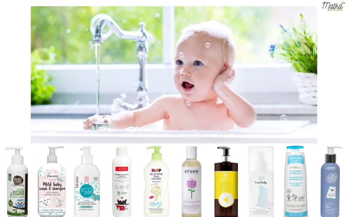 plyn i szampon do kapieli dla niemowlaków