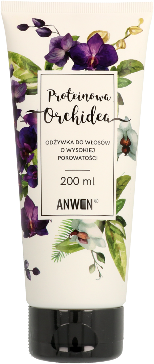 anwen proteinowa orchidea odżywka do włosów o wysokiej porowatości