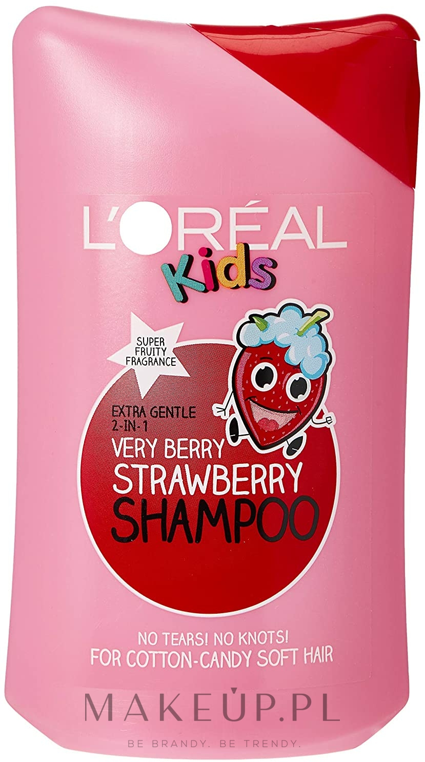 kids very berry strawberry odżywka do włosów truskawka