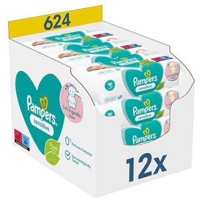 pampers chusteczki nawilżane cena