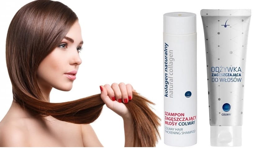 kolagen naturalny szampon zagęszczający włosy