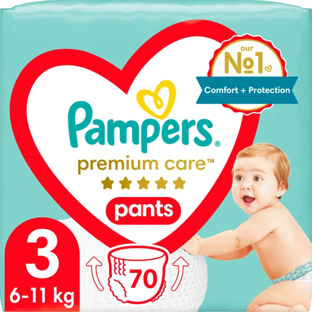 pampers majtki 3