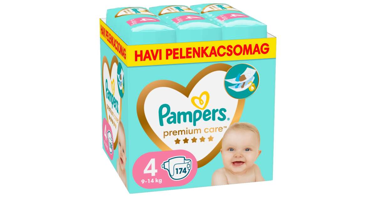 pampers midi 174szt