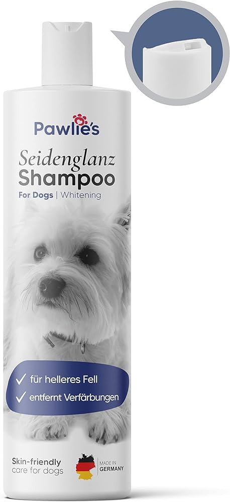 szampon dla psa białego długowłosego