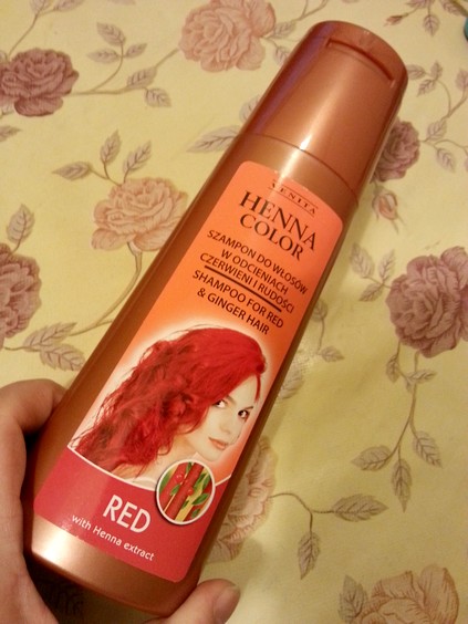 szampon z henną do rudych włosów