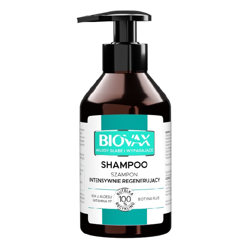 biovax intensywnie regenerujący szampon