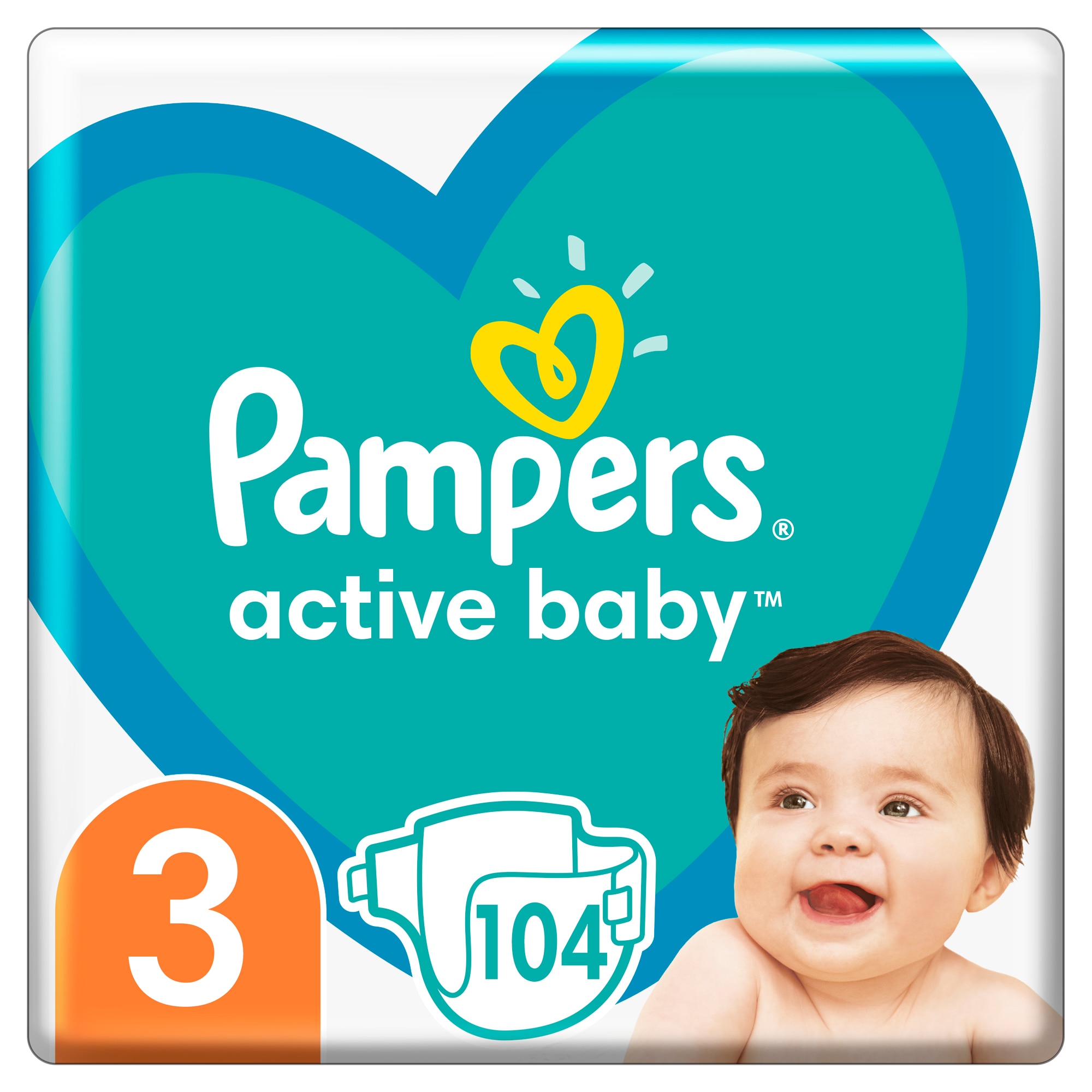 pampers roz 6 active baby dry 43 szt