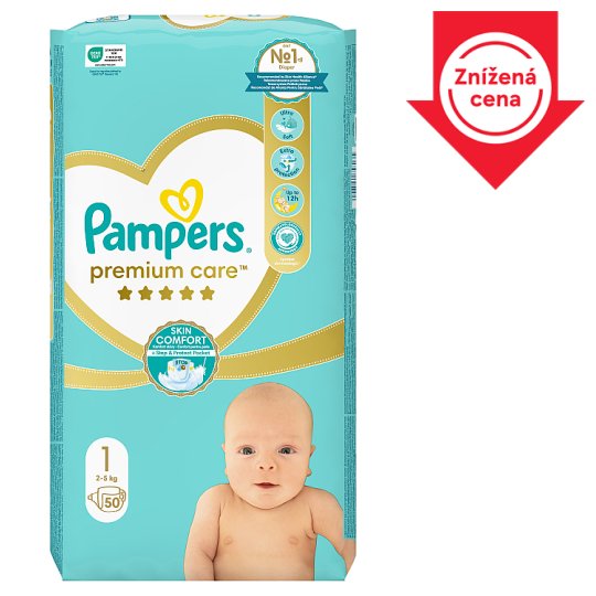 pieluchy pampers premium care 1 tesco