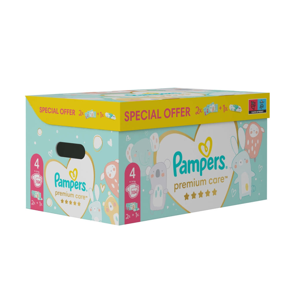 rossmann pampers premium care 4