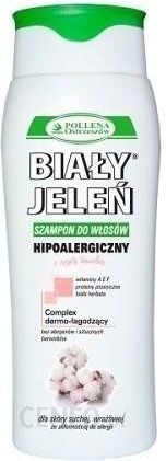 biały jeleń hipoalergiczny szampon z czystą bawełną 300ml