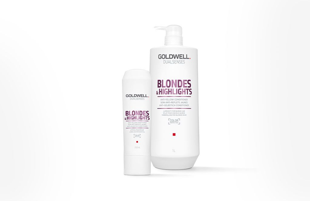 goldwell blondes zestaw szampon odżywka