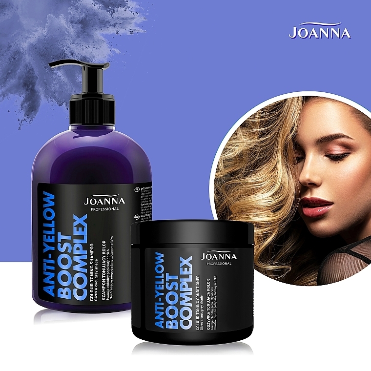 joanna professional szampon fioletowy color boost complex