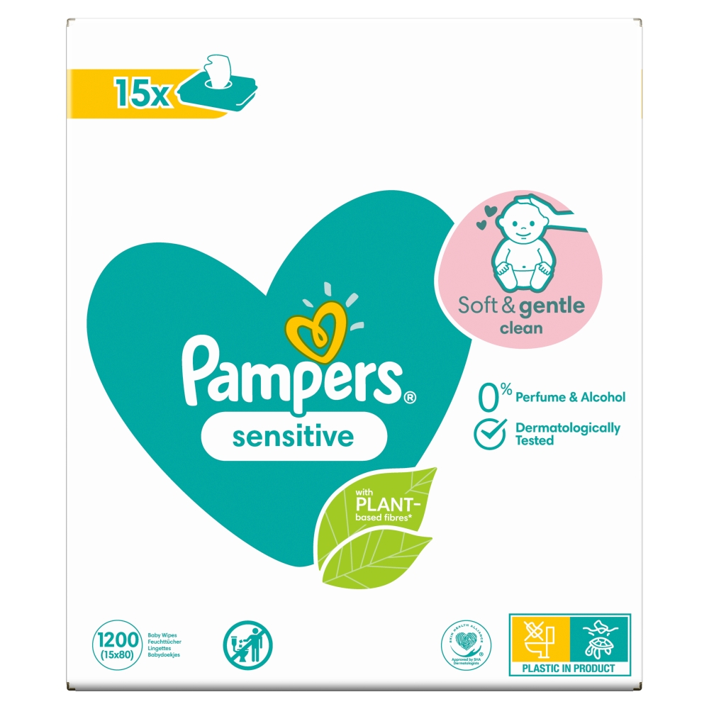 chusteczki pampers sensitive apteka gemini