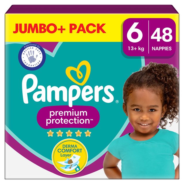 pampers size 6