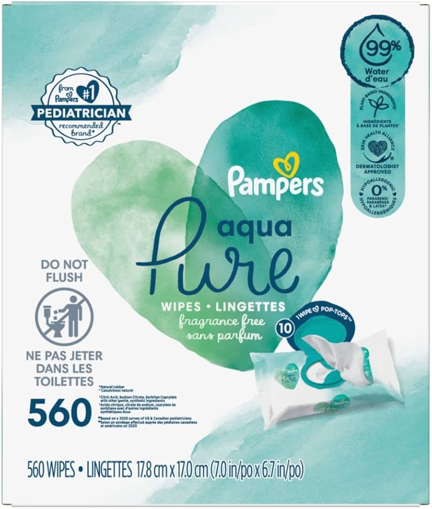 pampers 4 aquq pure