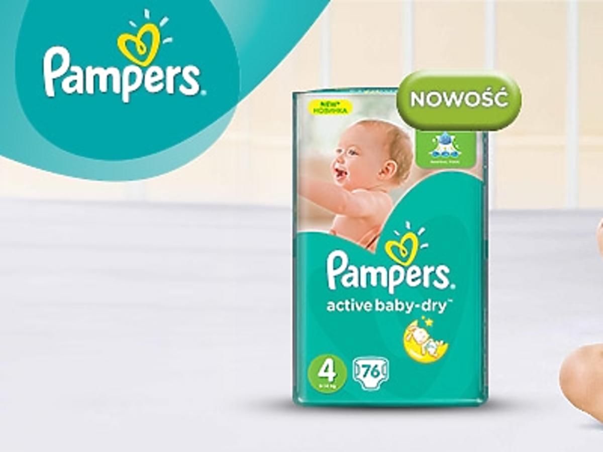 pampers na noc przecieka