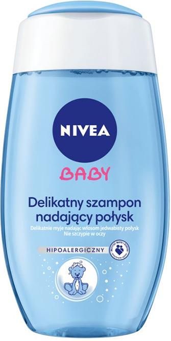 nivea baby delikatny szampon nadający połysk