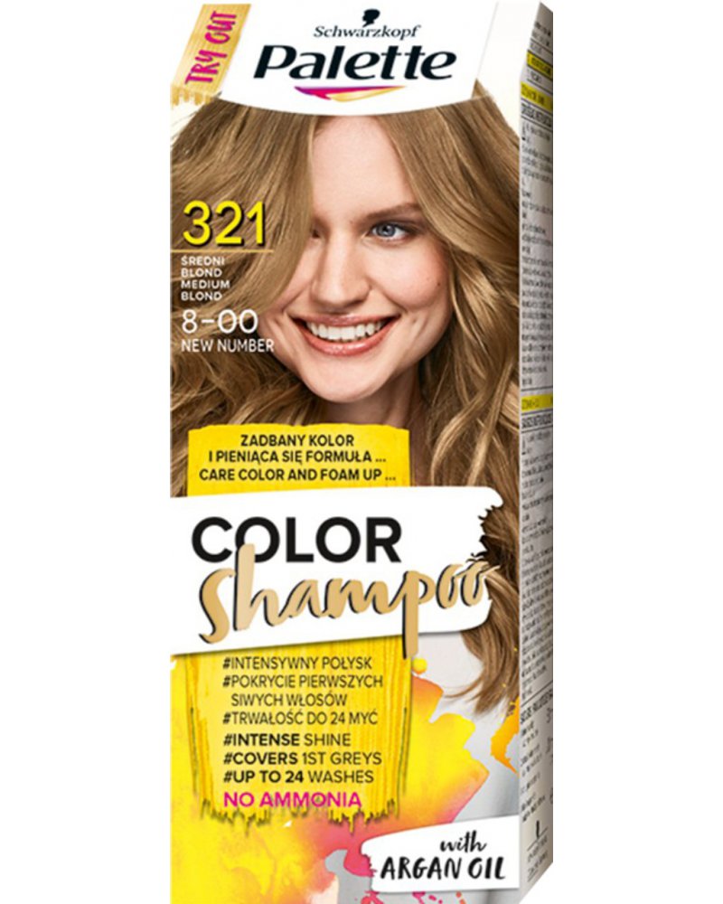 szampon koloryzujący rozjaśniający włosy