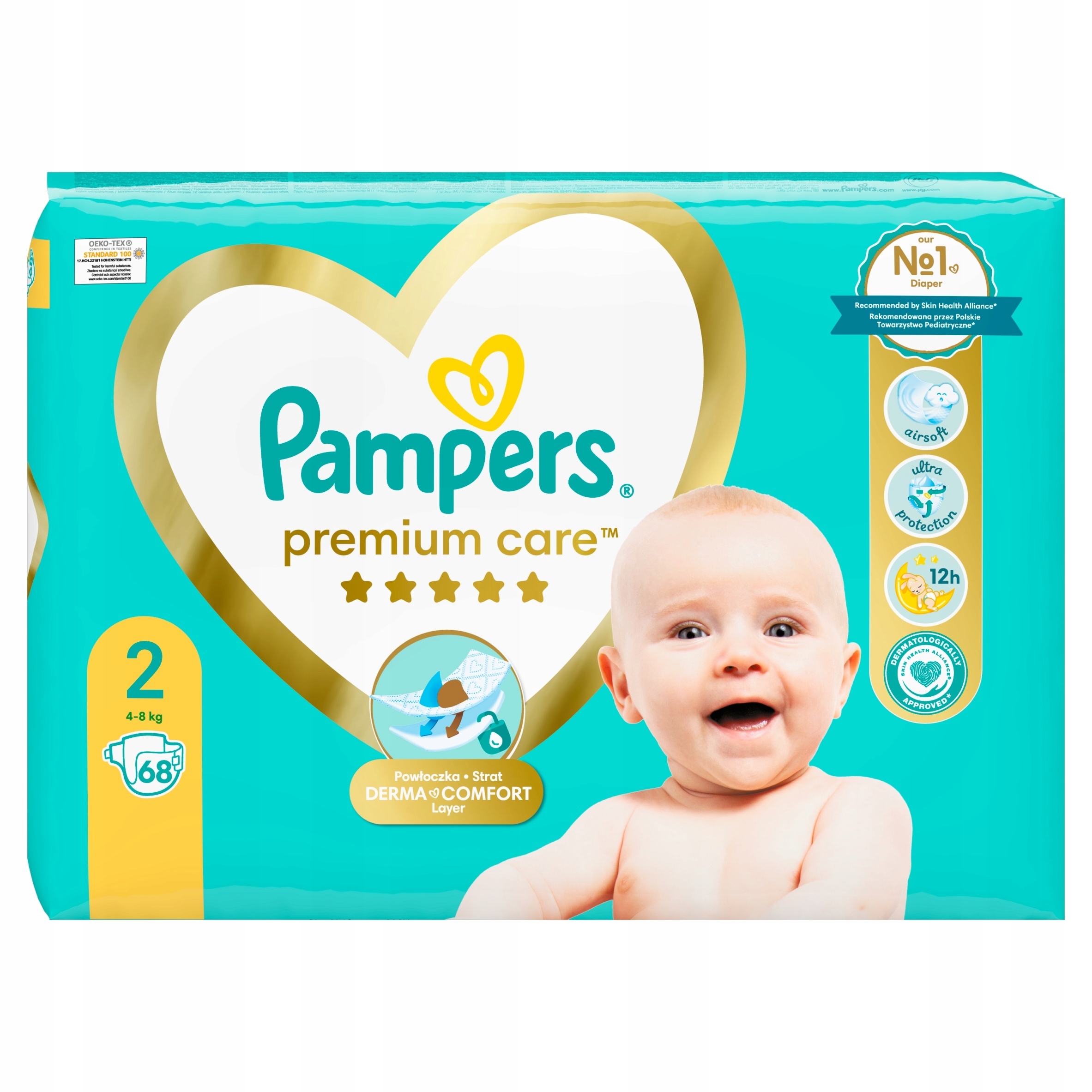 pampersy pampers premium care 2