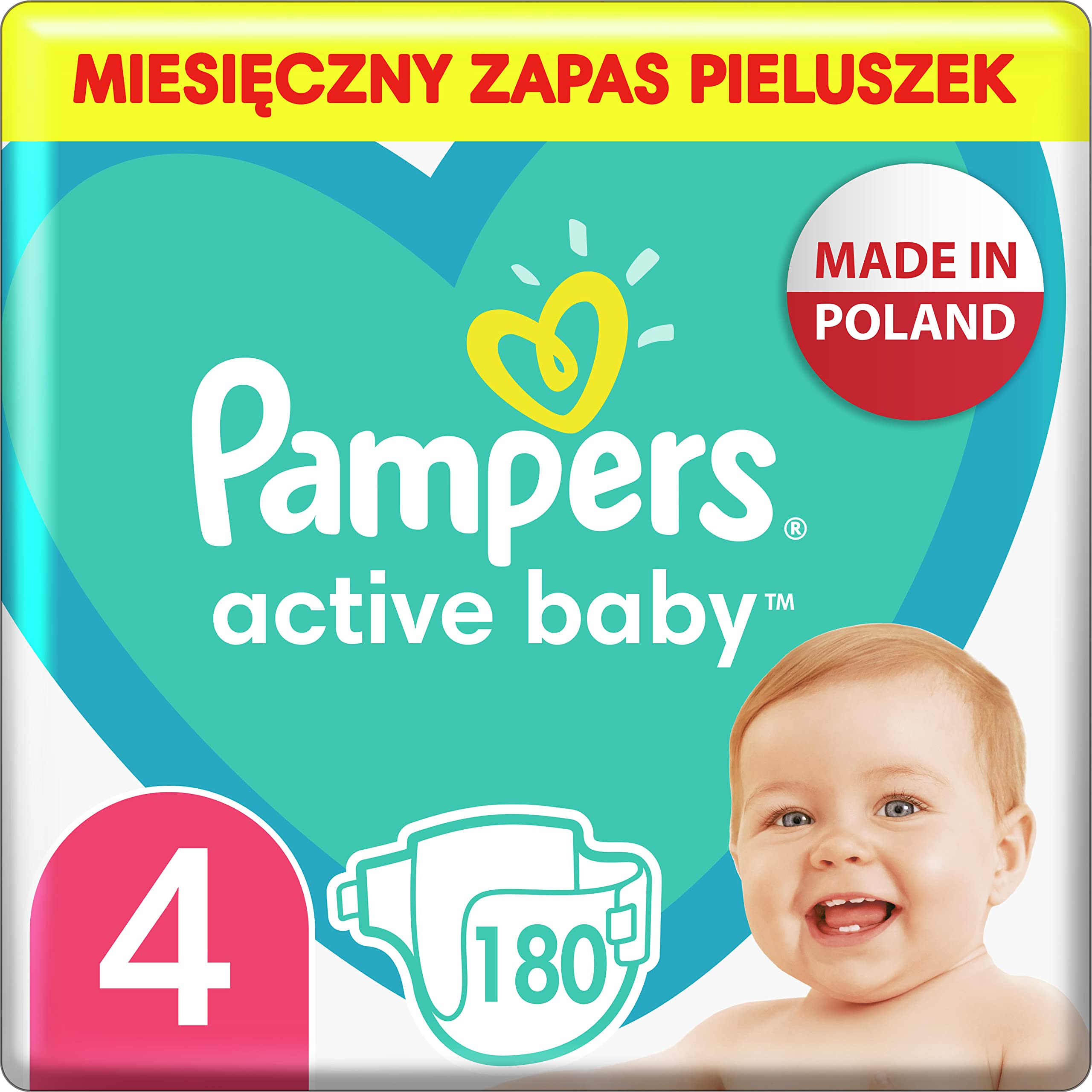 pampers rozmiar 4 nowe opakowanie