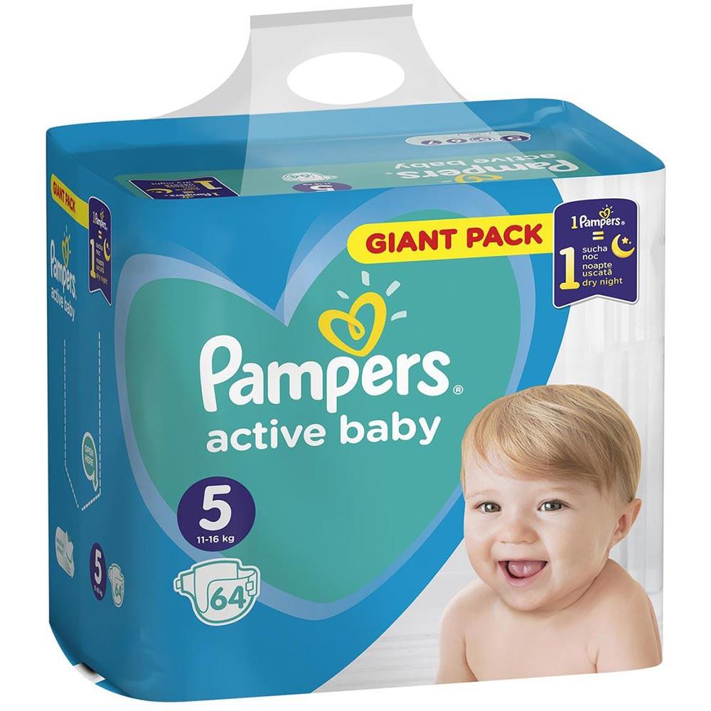 promocja pieluchy pampers 5