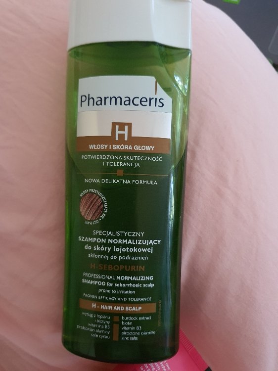 pharmaceris szampon zielony